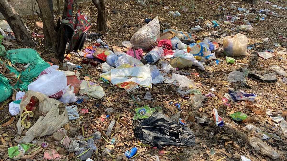 सेक्टर बीटा दो में गंदी का ढेर, प्राधिकरण की सफाई व्यवस्था चरमराई